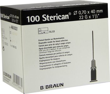 Sterican inj.tű, 100db, 0,7x40 (22GX1 1/2)