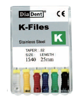 K-files (SS) 25mm 25