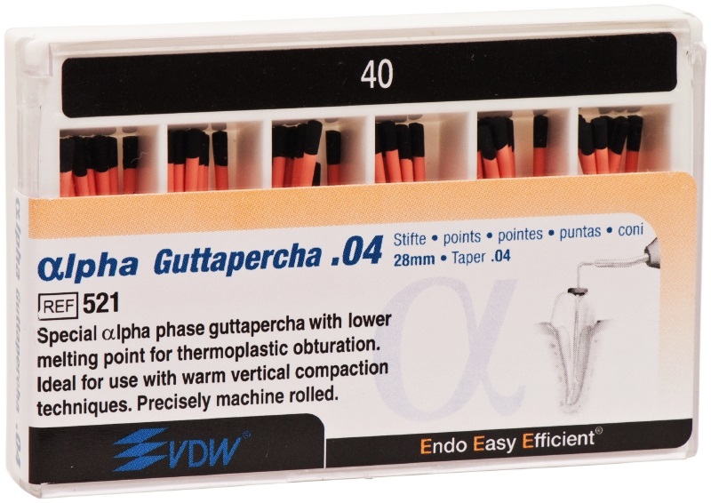 Alpha-Guttapercha csúcs 4% 040