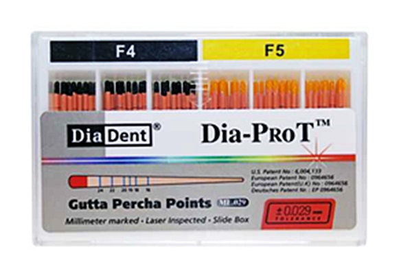 Dia-ProT Guttapercha sorozat F4/F5