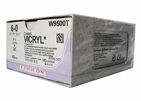 C.Vicryl 6/0 45cm 3/8RCP 11mm (24db)
