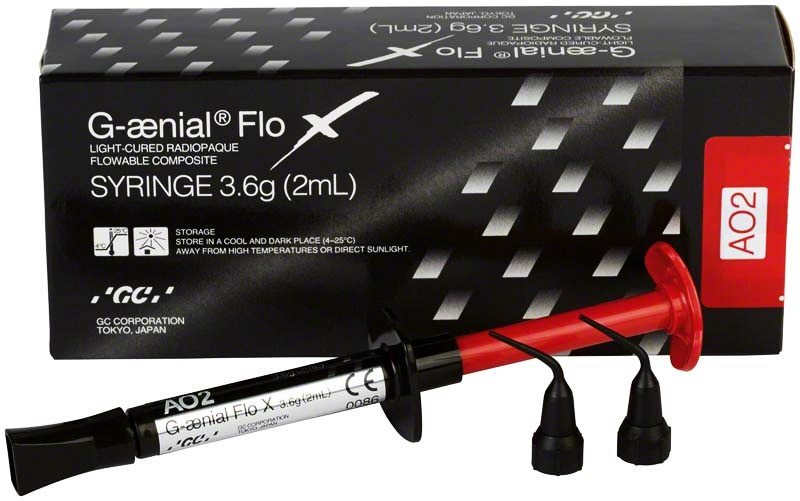 G-aenial Flo X, syringe 1x2ml (3,6g) AO2, EEP
