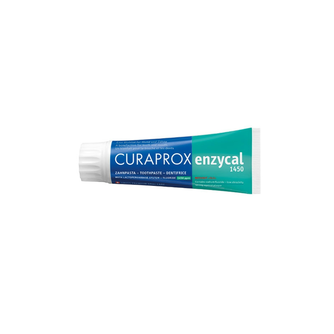 CURAPROX enzycal, enzimes fogkrém, 1450 ppm F- 75 ml