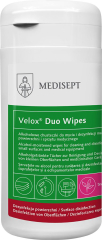 Medisept VELOX DUO WIPES 100db fertőtlenítő kendő + doboz