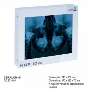 FALCON Röntgenfilm néző fehér 250x330mm (Dental X-Ray)