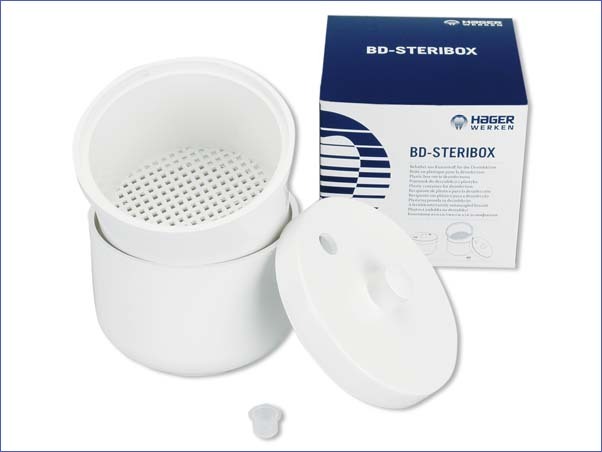 BD-Steribox fúrófertőtlenítő doboz műanyag