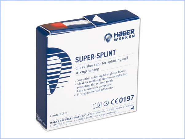 Super Splint üvegszálas szalag 4mm 3méter Fiber