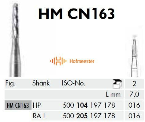 ORAL SURGERY-CARBIDE HMCN163205016