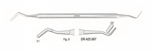 FALCON Heideman spatula 2,1mm-2,8mm Fig. 6