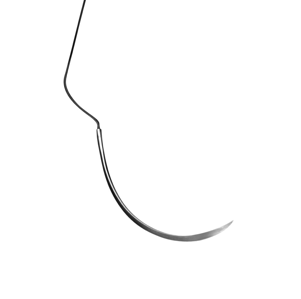 Surgical Suture Silk #4-0NA/C-6 reverse cut 3/8crl