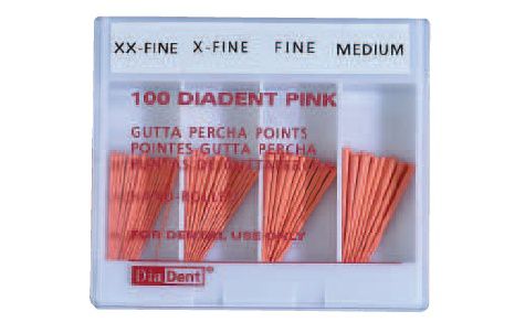 Dia-Pink guttapercha XXF, 21mm 100db