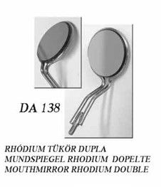 Rhódium tükör dupla