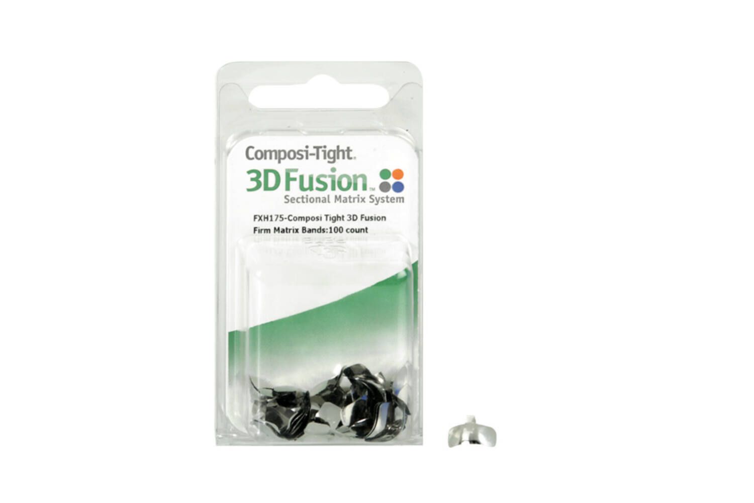 Garrison Composi-Tight 3D Fusion Firm - 100 db matricaszalag, 5,3 mm, kis moláris