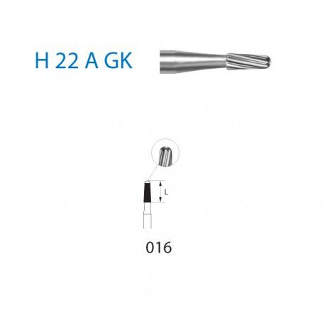 H22AGK.204.06 othodociális fúró 5db