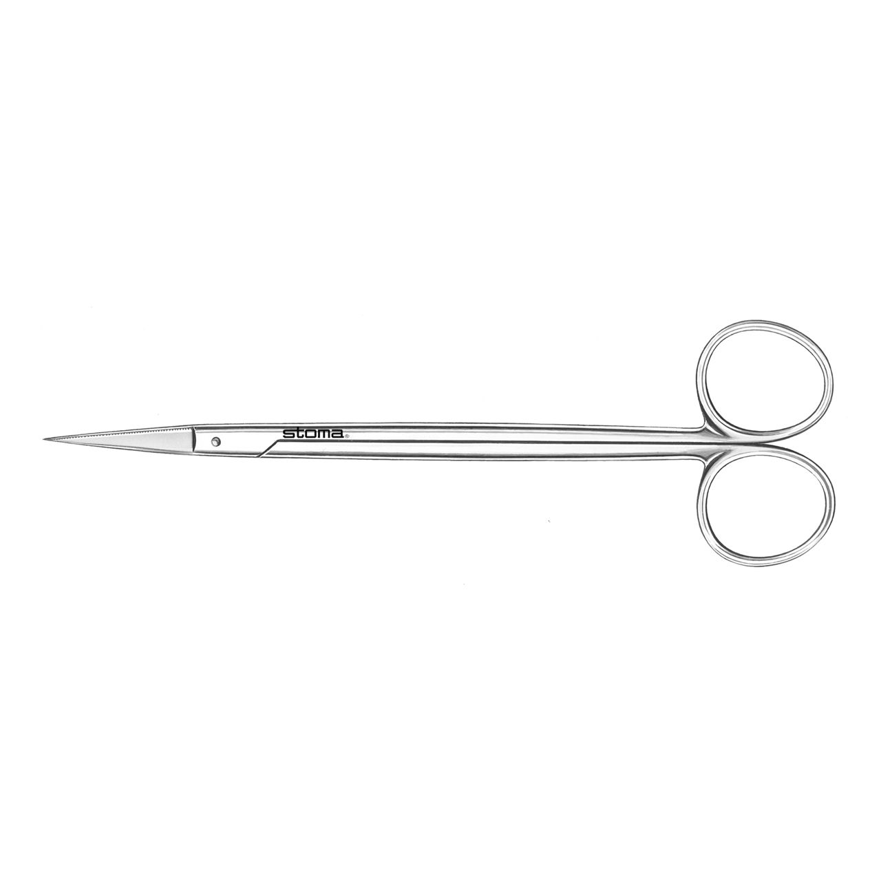 Scissors, Kelly, straight, 16 cm | toothed